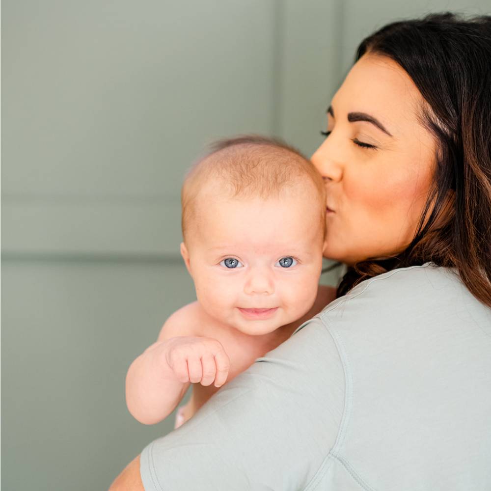 Well Rested Happy Mom and Baby